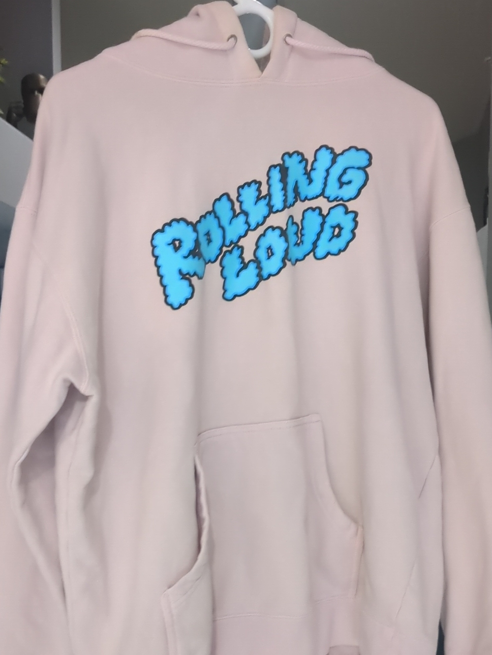 Rolling Loud Pink Hooded Sweatshirt